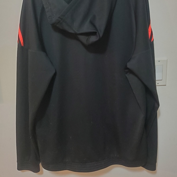 Super Retro Rare Adidas Hoodie Jacket - Picture 2 of 3